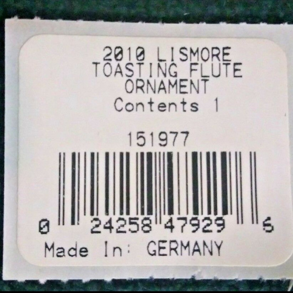 Waterford 2010 Lismore Toasting Flute Christmas - Picture 4 of 7